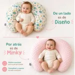 Almohada de lactancia bebés, cojín para amamantar en u gris Almohada de lactancia bebés, cojín para amamantar en u gris