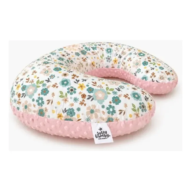 Almohada de lactancia y descanso para bebés diseño exclusivo rosa claro Almohada de lactancia y descanso para bebés diseño exclusivo rosa claro