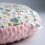 Almohada de lactancia y descanso para bebés diseño exclusivo rosa claro Almohada de lactancia y descanso para bebés diseño exclusivo rosa claro