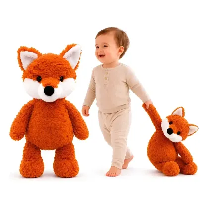 Peluche de apego Jolly Bamby mi mejor amigo 50 cms marrón