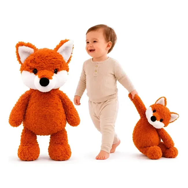 Peluche de apego Jolly Bamby mi mejor amigo 50 cms marrón