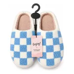 Pantuflas zapatillas andar en casa diseño cuadros cómodas Pantuflas zapatillas andar en casa diseño cuadros cómodas
